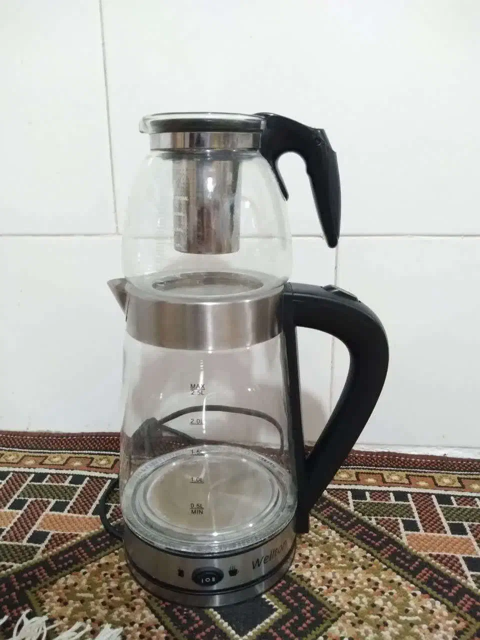 چایسازwellon|سماور، چای‌ساز، قهوه‌ساز|هشتگرد, طاووسیه|دیوار