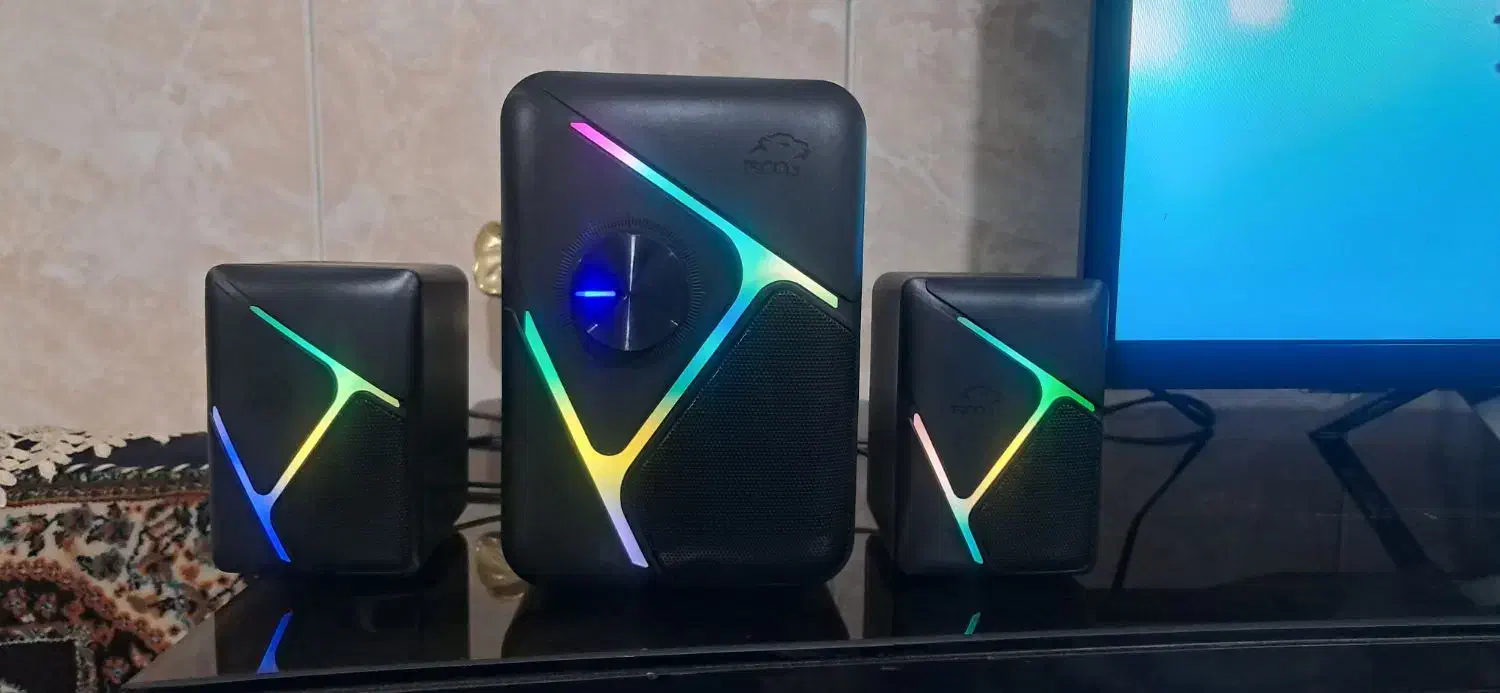 اسپیکر گیمینگ سه تیکه|سیستم صوتی خانگی|قم, شاه ابراهیم|دیوار