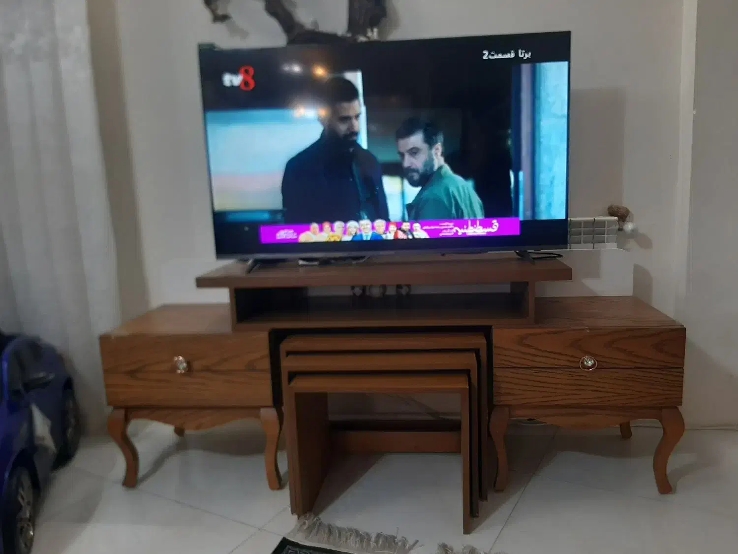 میز تلویزیون چوبی|میز تلویزیون|مشهد, چهارچشمه|دیوار