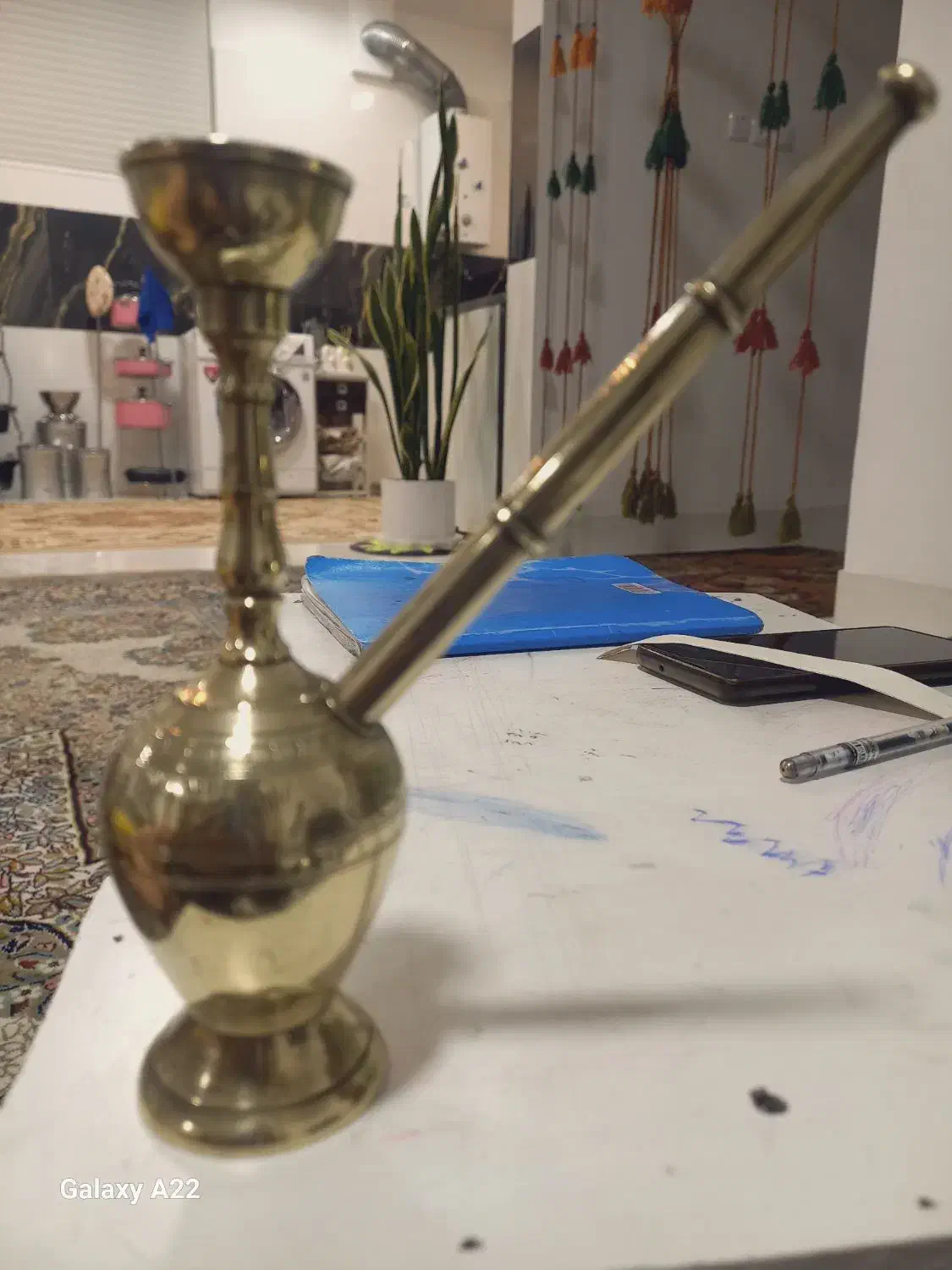 قیلون یا چلیم برنجی|کلکسیون و سرگرمی|قلندر آباد, |دیوار