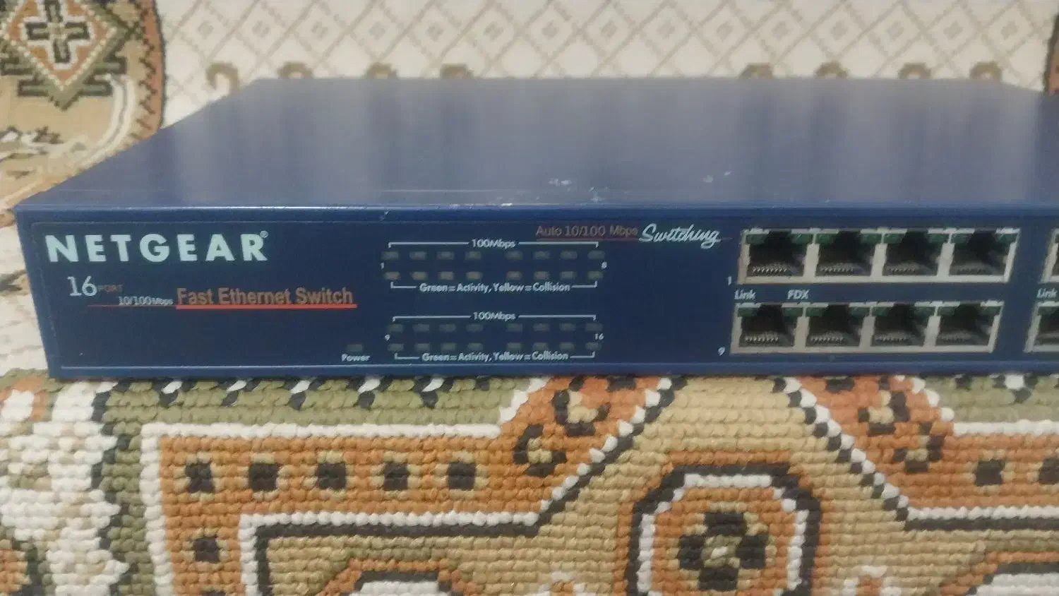 سویچ شبکه ۱۶پورت نت گیر سالم درحدنو|مودم و تجهیزات شبکه|رباط‌کریم, الارد|دیوار