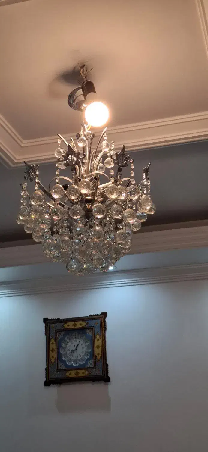 لوستر ۸شاخه|لوستر و چراغ آویز|تهران, جوادیه تهرانپارس|دیوار