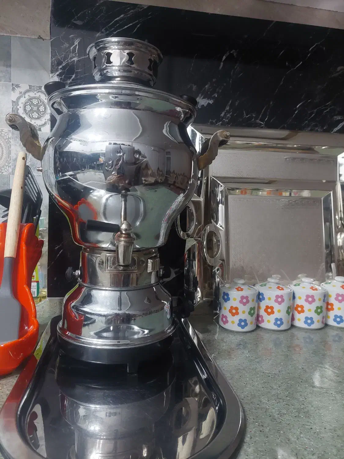 سماور کوره ای|سماور، چای‌ساز، قهوه‌ساز|ابهر, |دیوار