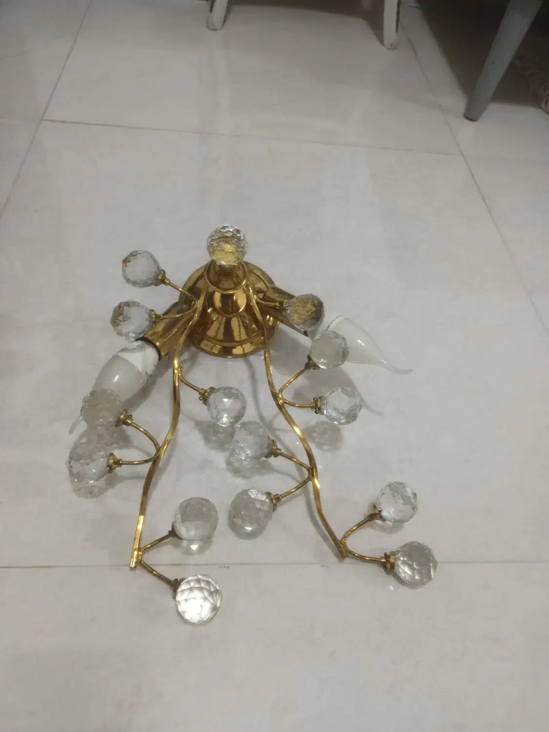 سه عدد لوستر خوشکل|لوستر و چراغ آویز|رشت, دروازه لاکان|دیوار