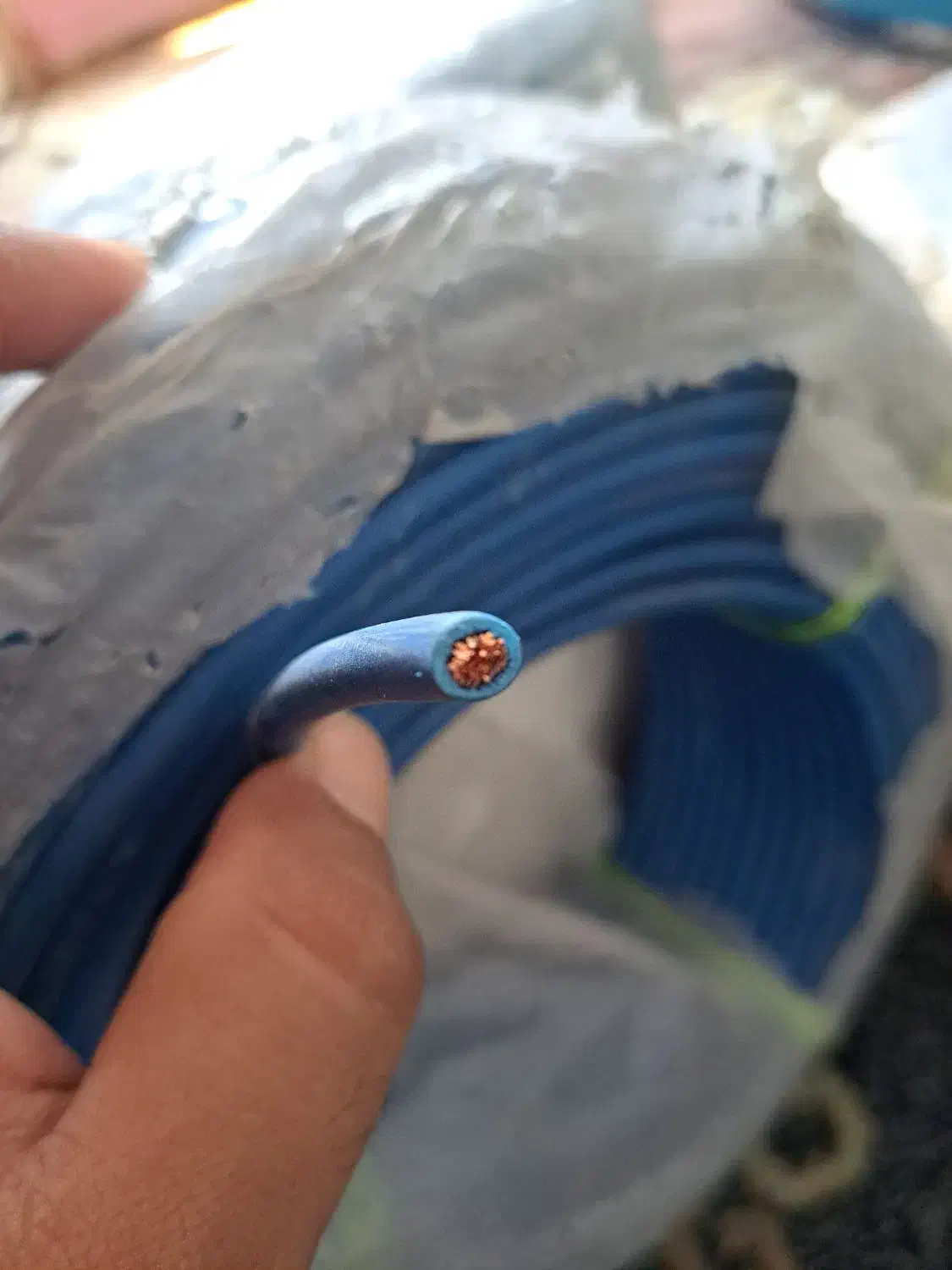 سیم افشان مس خالص|مصالح و تجهیزات ساختمان|کرباسک, |دیوار