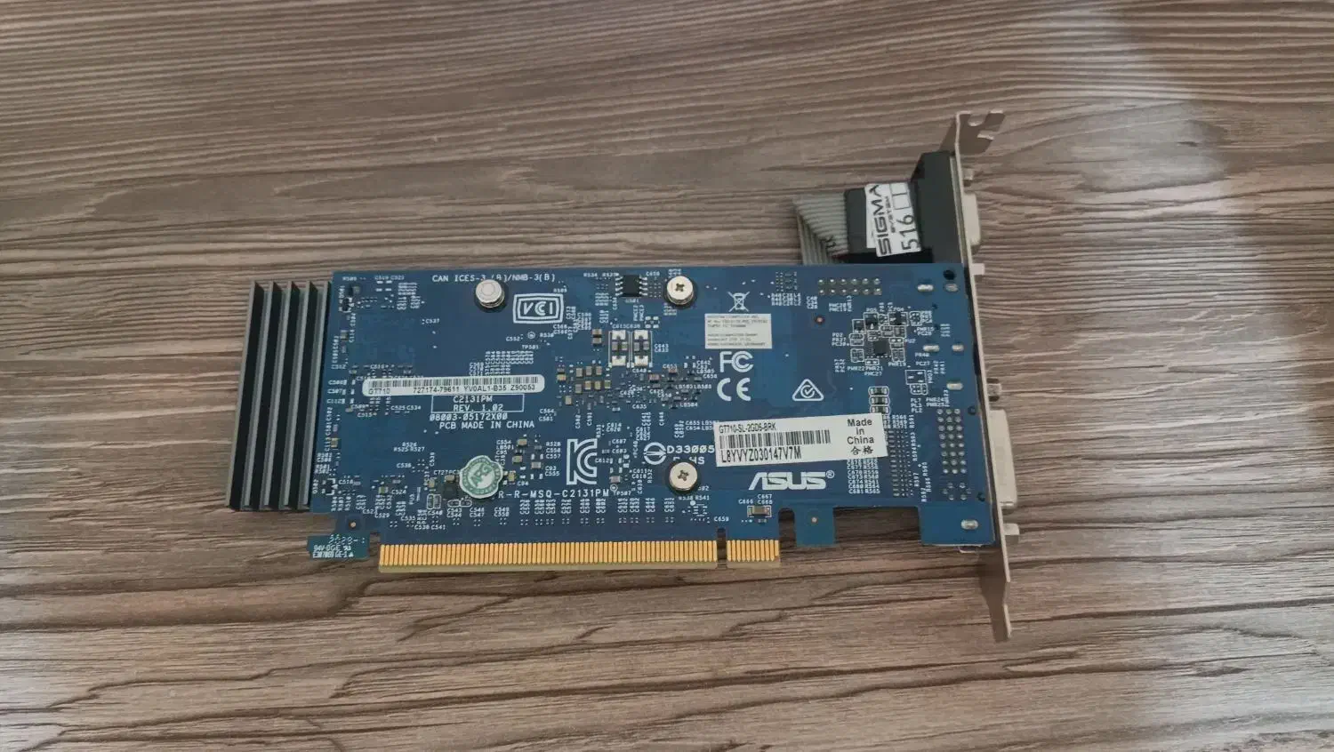 کارت گرافیک asus ۲ گیگ - GT710|قطعات و لوازم جانبی رایانه|تهران, سلسبیل جنوبی|دیوار