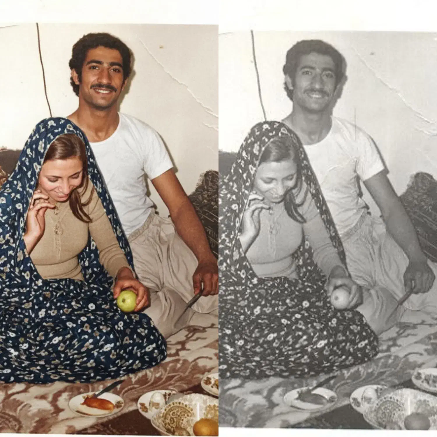 تبدیل عکسهای قدیمی و مخدوش و سیاه و سفید به رنگی|خدمات رایانهای و موبایل|تهران, قلهک|دیوار