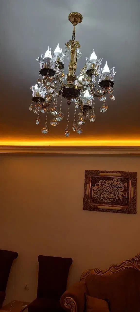 لوستر|لوستر و چراغ آویز|خوی, |دیوار
