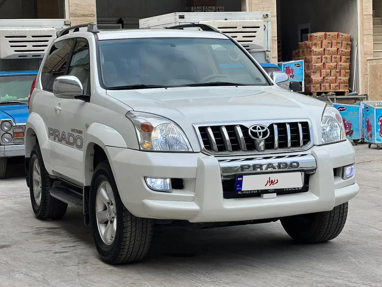 پرادوشش سیلندر‌ بی رنگ|خودرو سواری و وانت|رشت, آتشگاه|دیوار