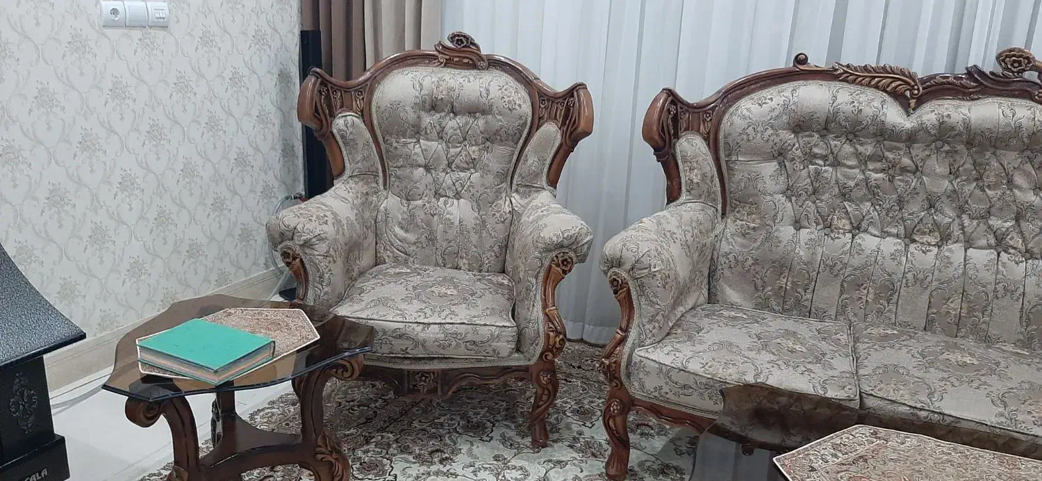 مبل سلطنتی|مبلمان خانگی و میز عسلی|بروجرد, |دیوار