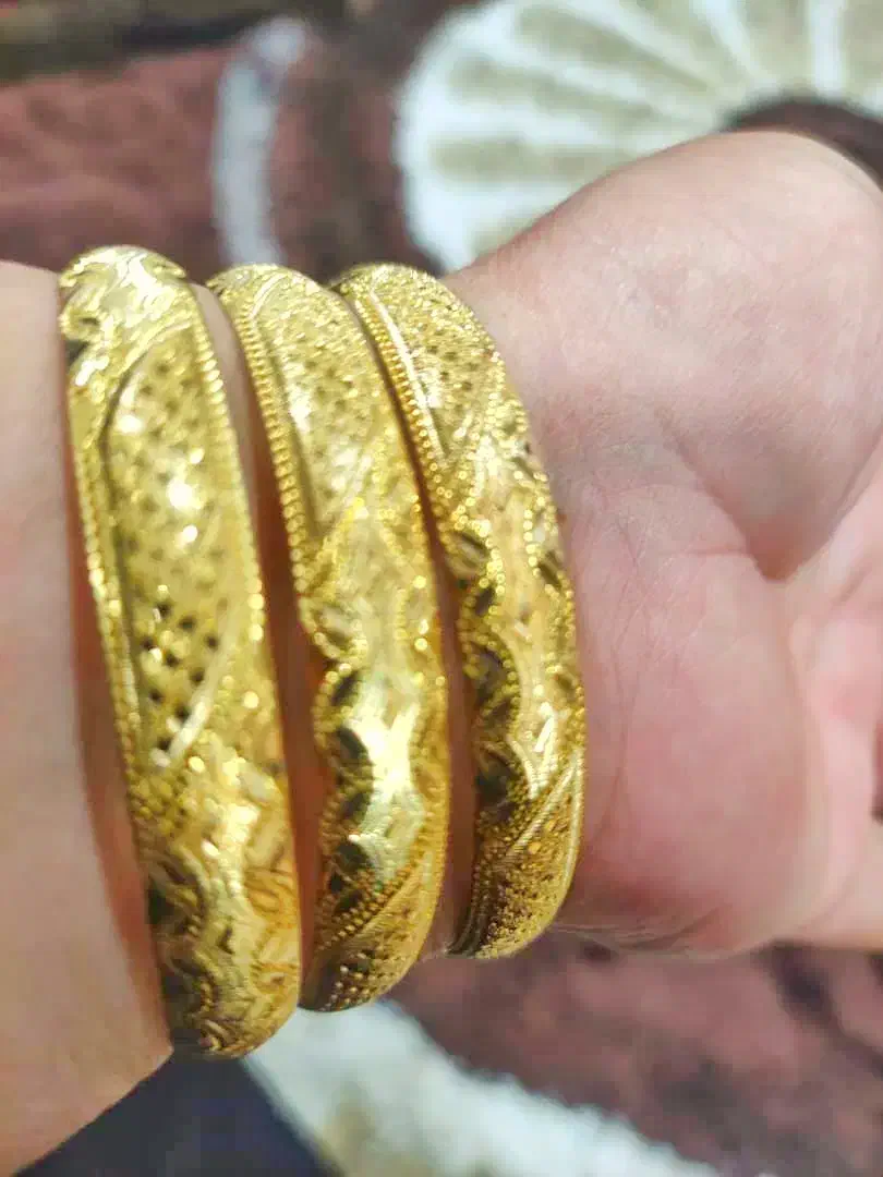 سه حلقه النگو سایز 4 در حد نو|جواهرات|دهدشت, |دیوار