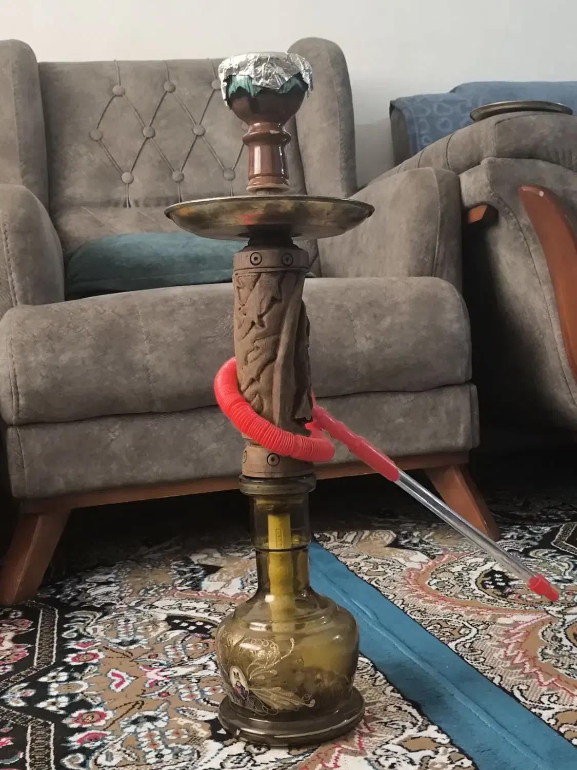 قلیان چوبی|کلکسیون و سرگرمی|آبیک, |دیوار