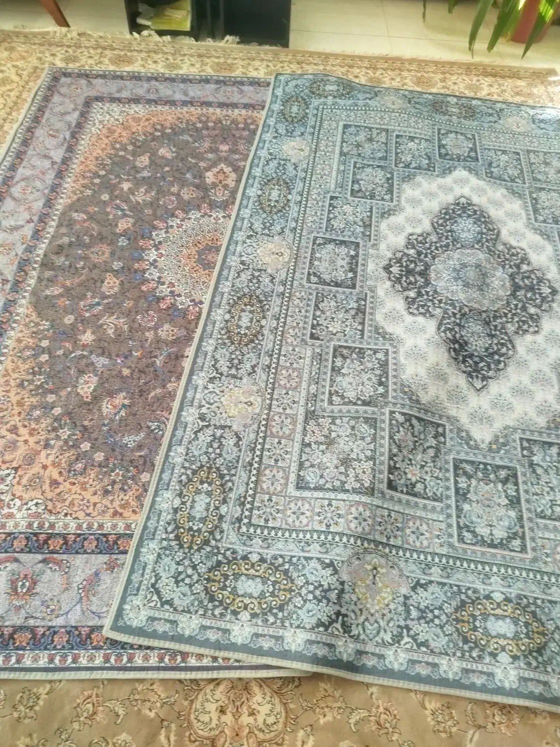 قالیچه نمدی|گلیم، جاجیم، گبه|اصفهان, قهجاورستان|دیوار