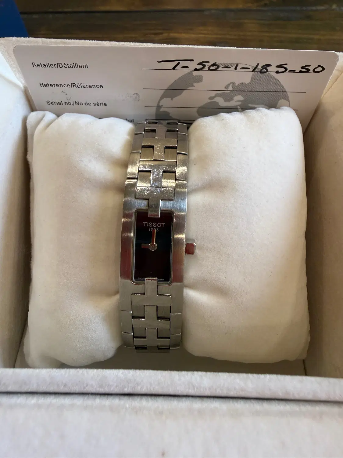ساعت زنانه TISSOT اصل سوئیس  Sapphire  صفحه مشکی|ساعت|تهران, اختیاریه|دیوار