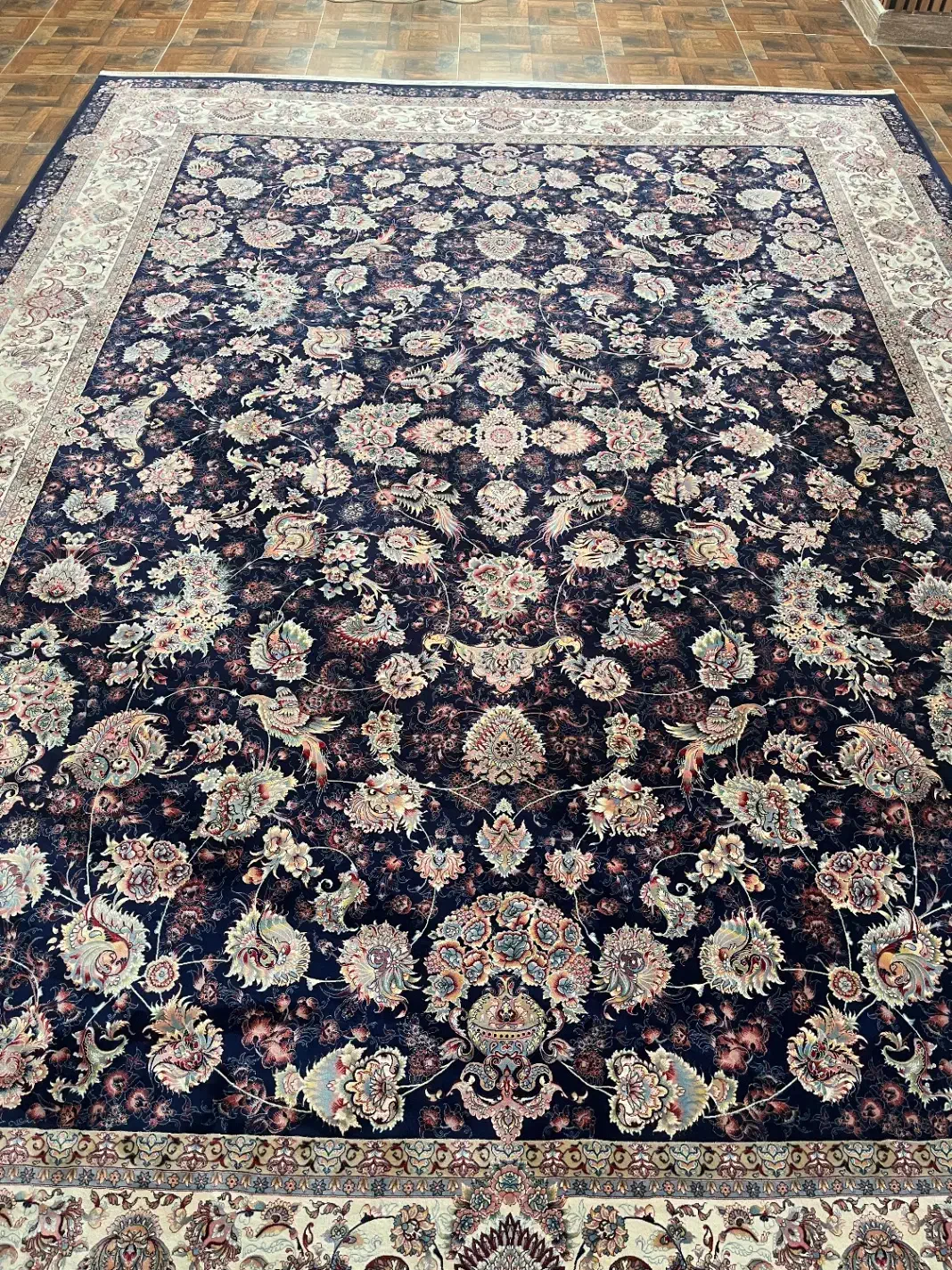 فرش ۱۲ متری|فرش|آبیک, |دیوار