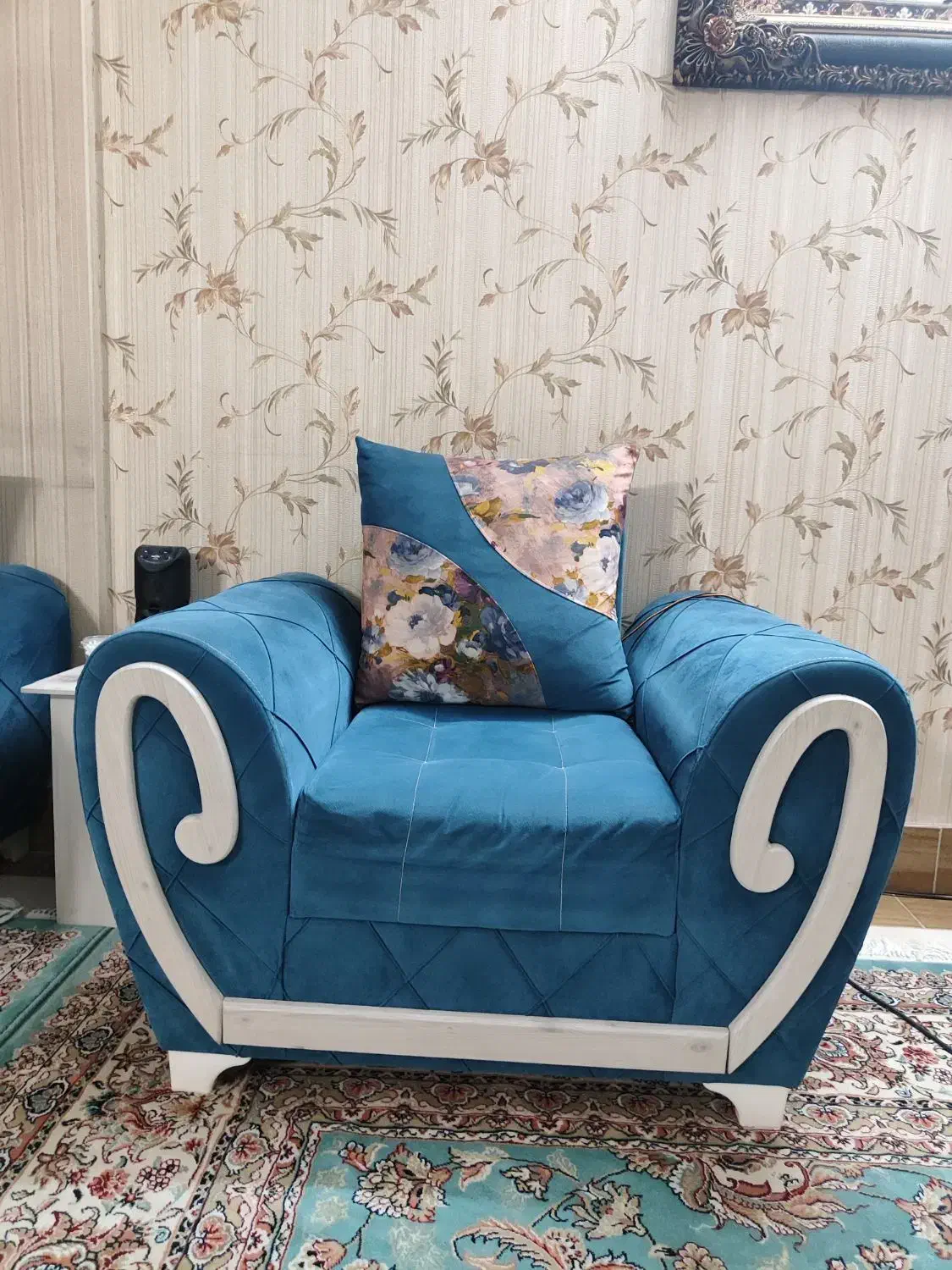 مبلمان ۷نفره|مبلمان خانگی و میز عسلی|مشهد, حضرت حجت|دیوار