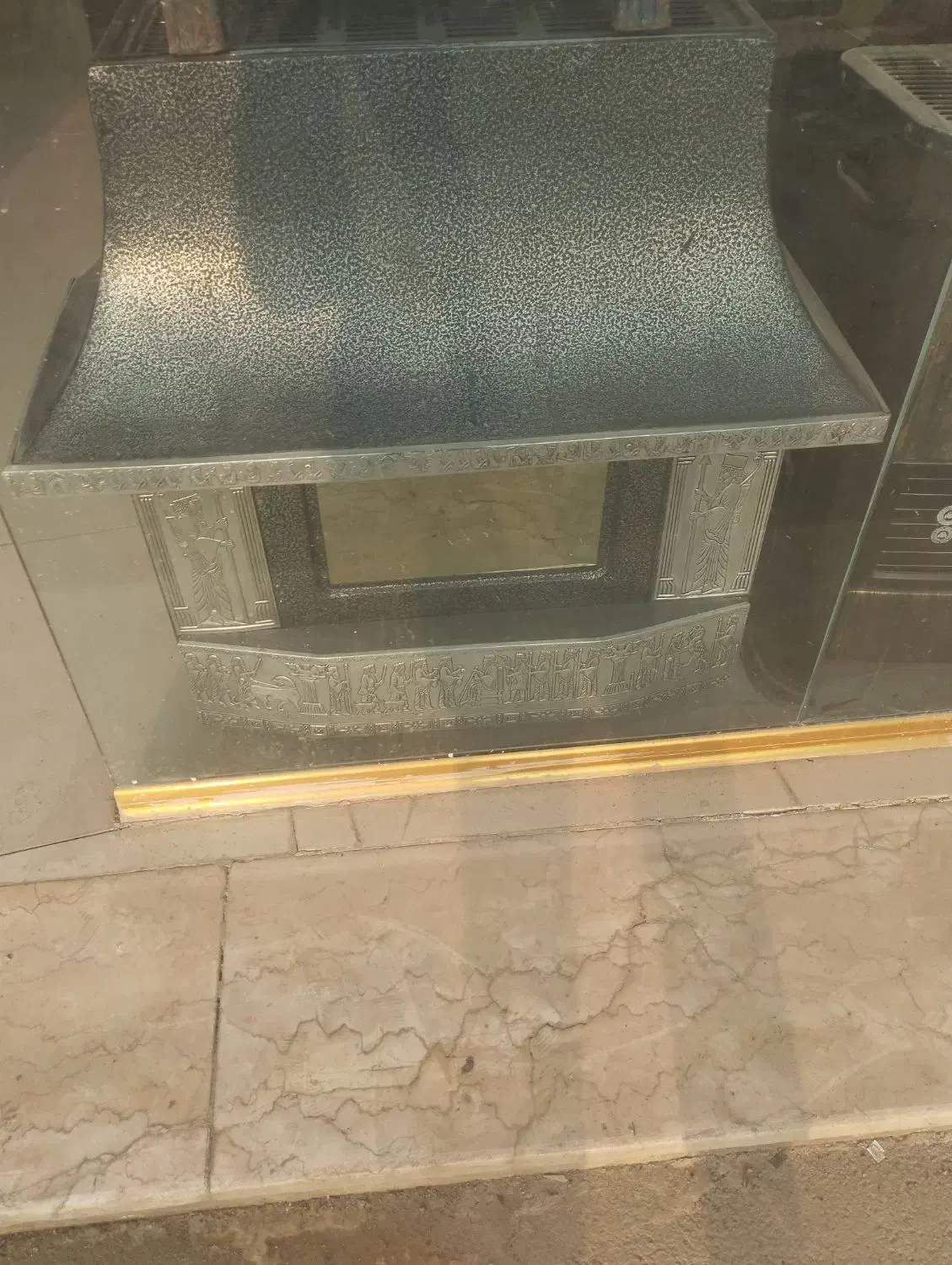 بخاری گازی شومینه ای درحد نو|بخاری، هیتر، شومینه|ارومیه, |دیوار