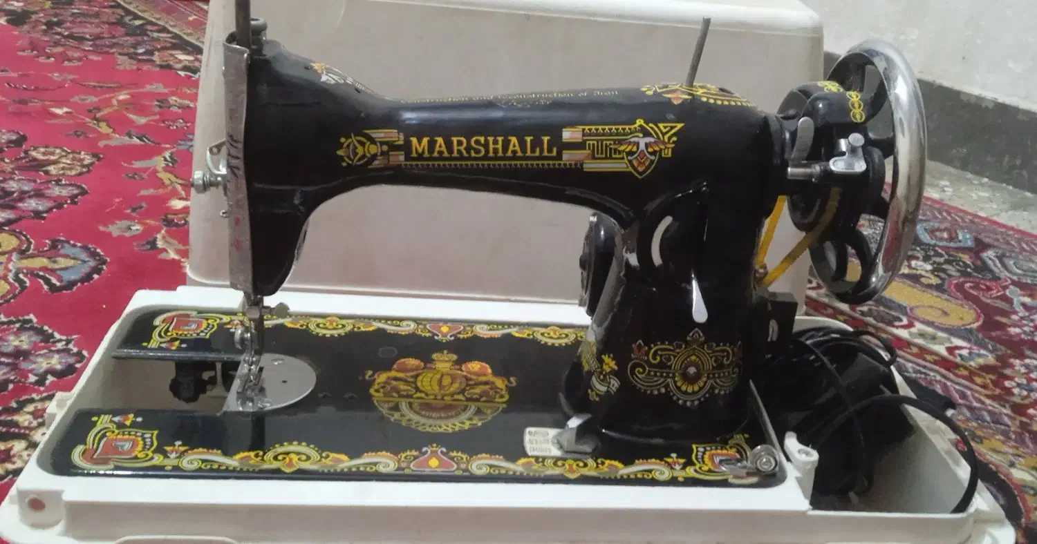 چرخ خیاطی مارشال|چرخ خیاطی و ریسندگی|زهک, |دیوار