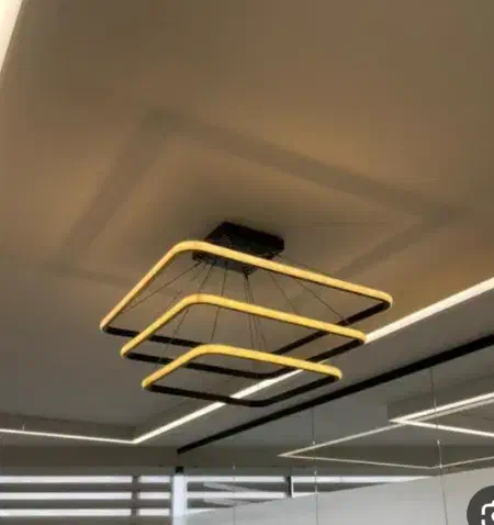 لوستر محتابی مدل مربع|لوستر و چراغ آویز|فردیس, شهرک شهید حسینی|دیوار