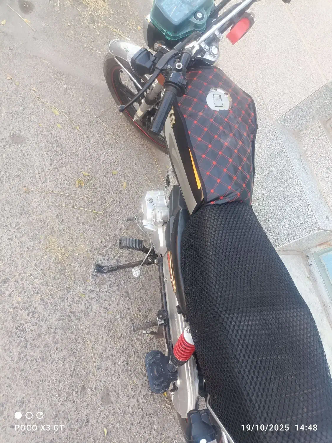 موتورسیکلت200کویر مشکی وموتورابی200اریانا|موتورسیکلت|کرمان, |دیوار