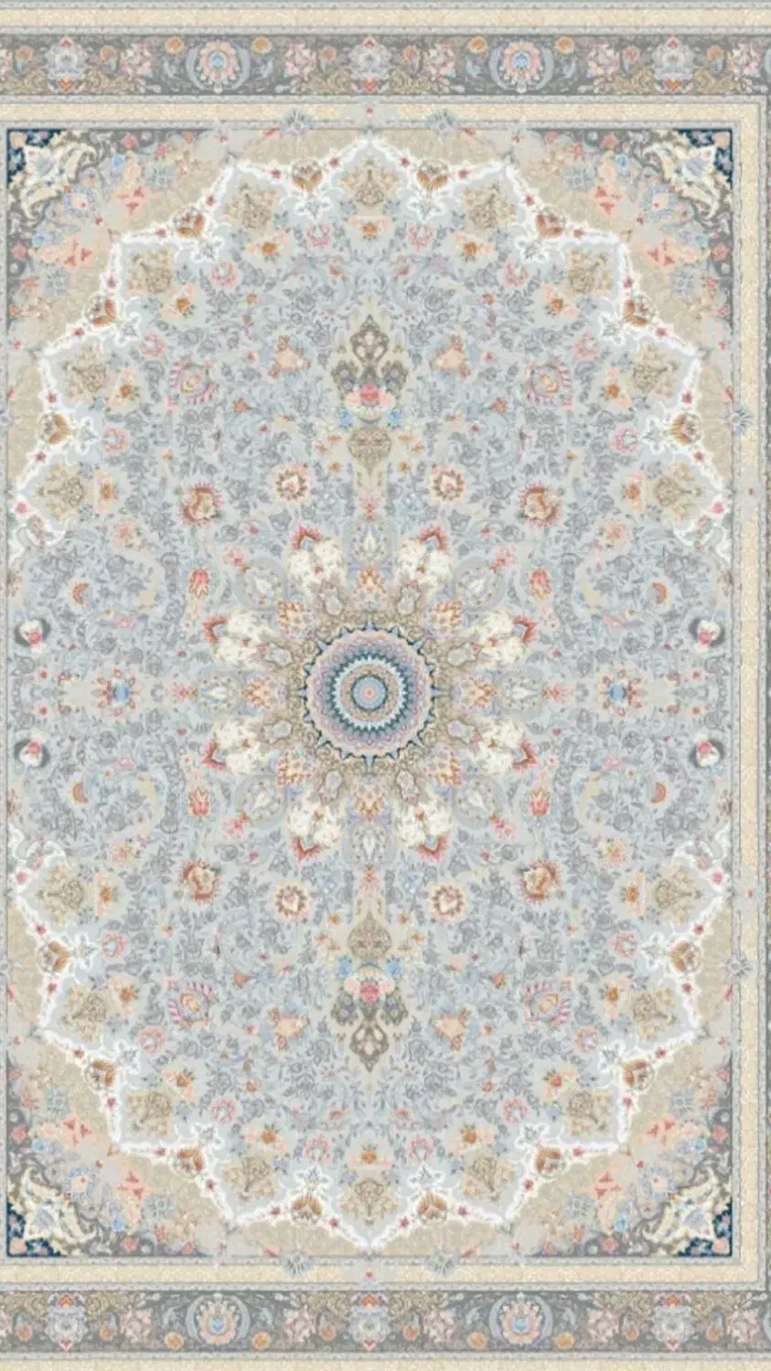 فرش گلاب نقره ۹متری|فرش|فلاورجان, |دیوار