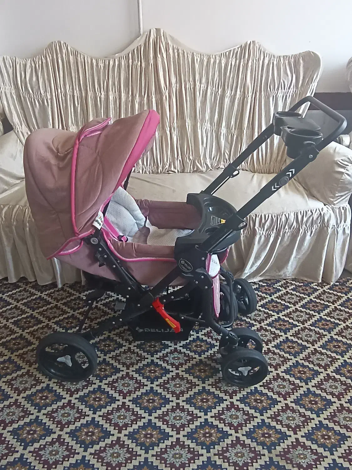 دو عدد کالسکه درحد نو|کالسکه و لوازم جانبی|بناب, |دیوار