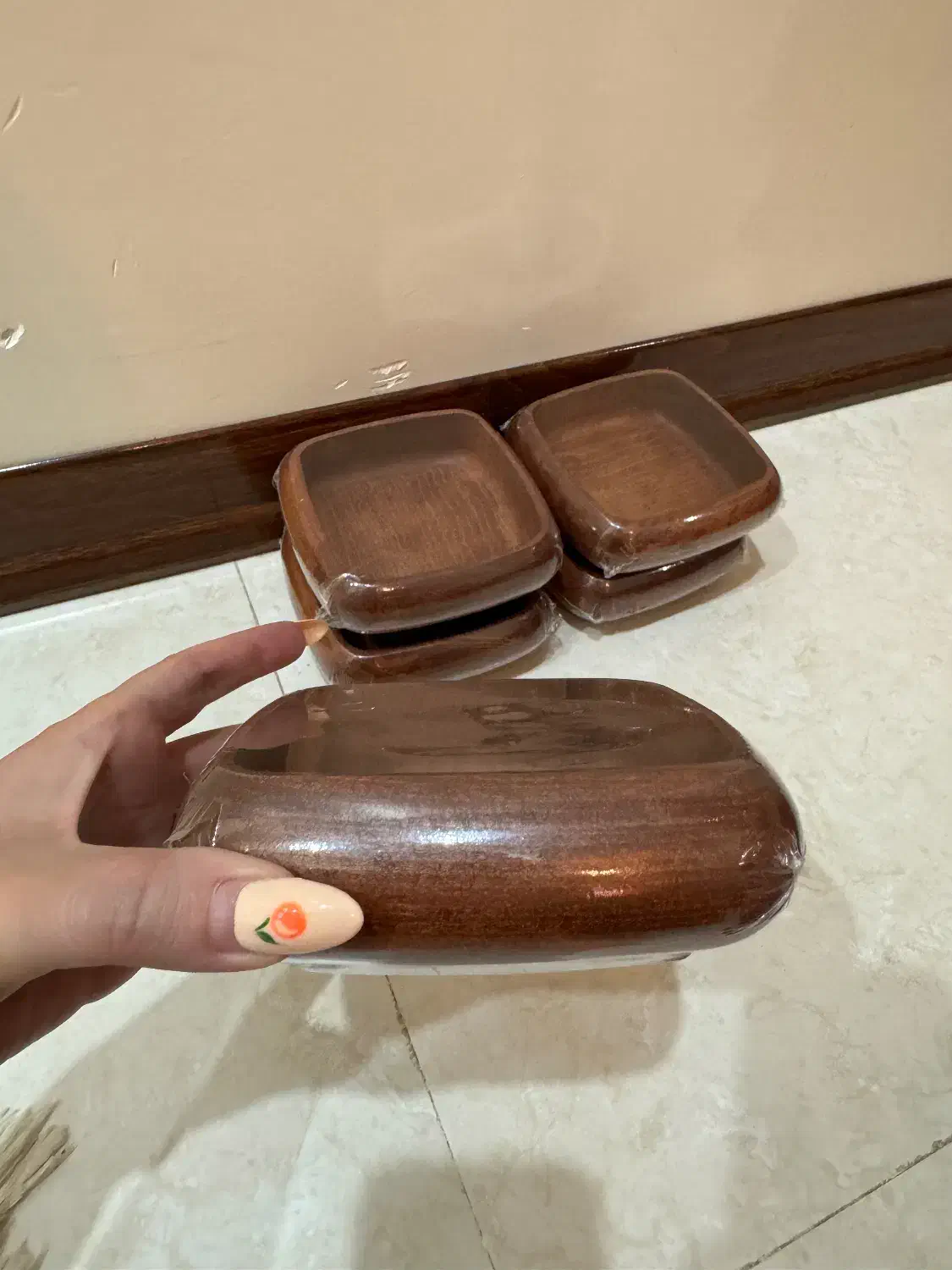 ظروف چوبی پذیرایی مارک treeti چوب گردو|ظروف سرو و پذیرایی|تهران, حشمتیه|دیوار