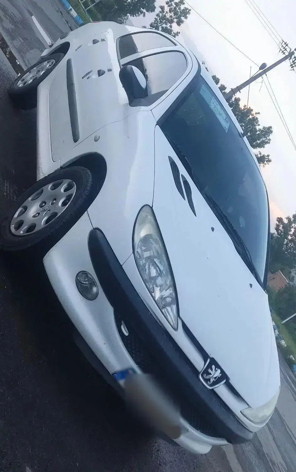 206 sd سیمی بدون رنگ|خودرو سواری و وانت|مراغه, |دیوار