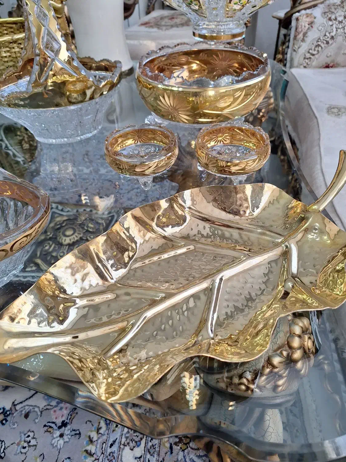 ظروف سرو وپذیرایی کریستال برنز|ظروف سرو و پذیرایی|تهران, مجیدیه|دیوار