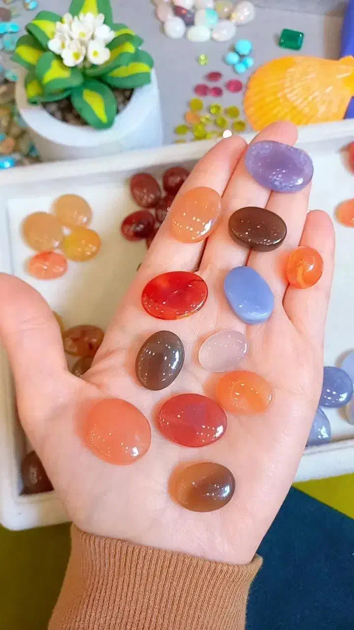 عقیق های یمنی در انواع رنگ و طرح|جواهرات|تهران, استاد معین|دیوار