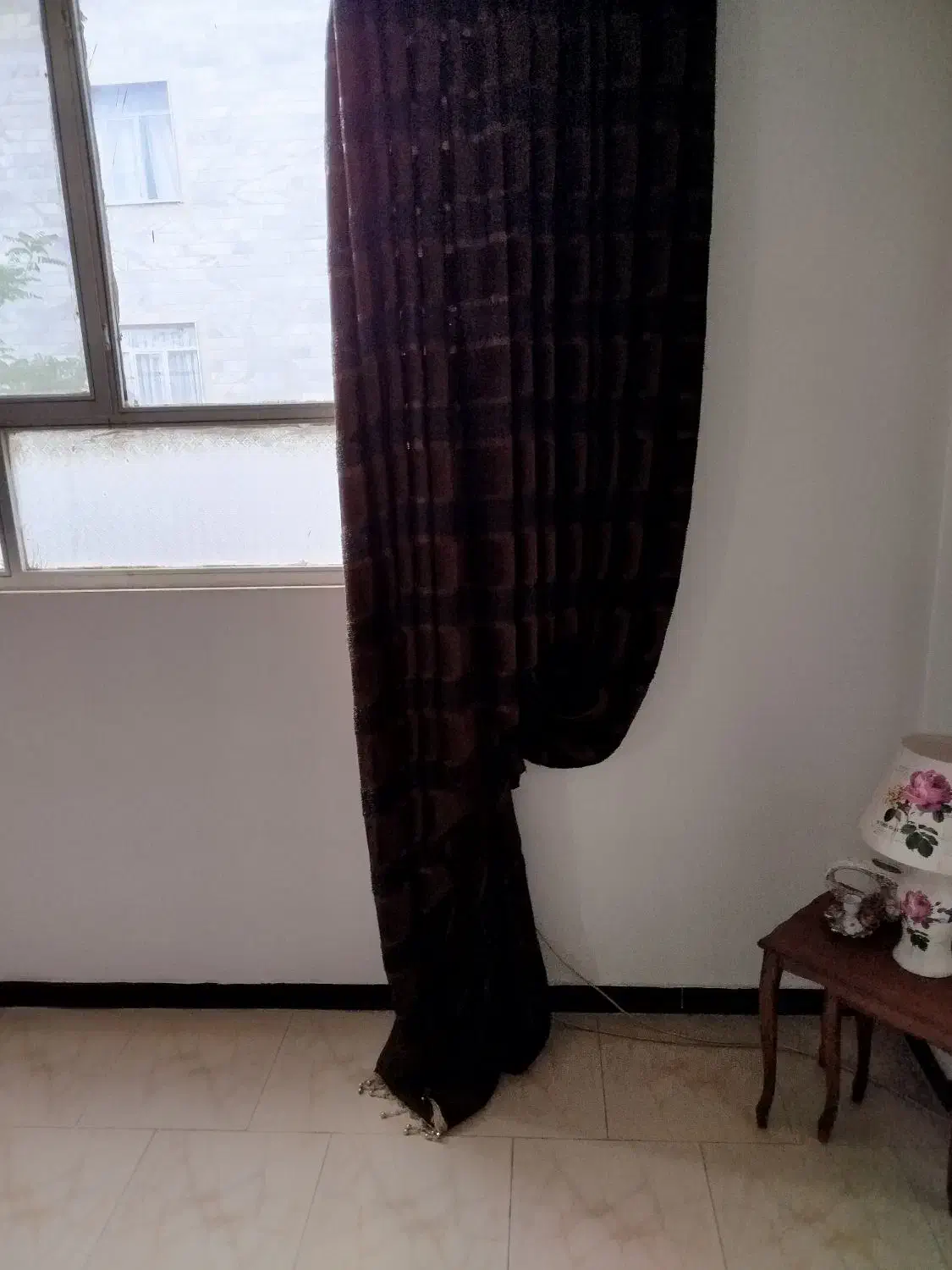 کنار پرده|پرده، رانر، رومیزی|فردیس, شهرک شهید حسینی|دیوار