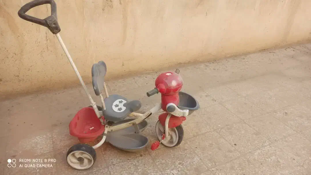 یک عدد اسکوتر و.یک عدد سه چرخه کودک|دوچرخه، اسکیت، اسکوتر|ری, تقی آباد|دیوار