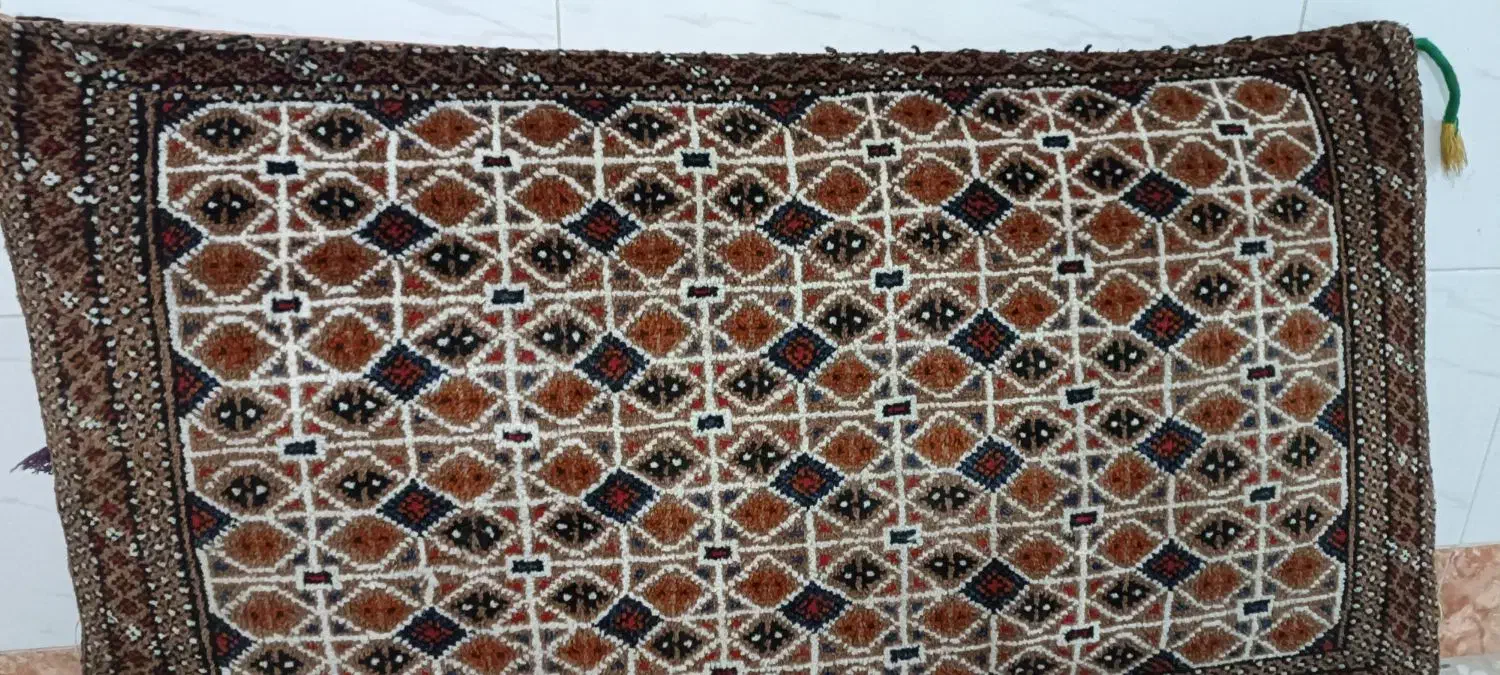 پشتی ترکمن دستباف|پشتی|تبریز, |دیوار