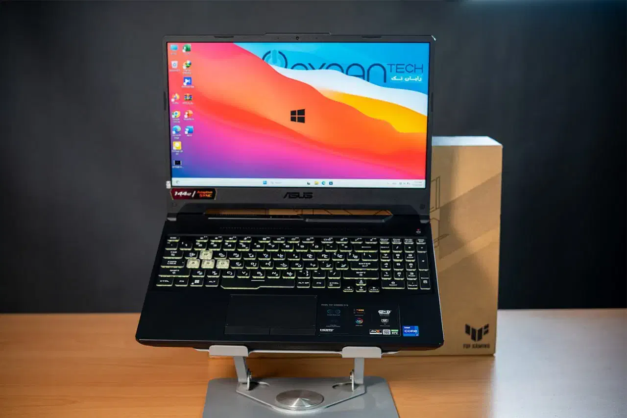 لپتاپ گیمینگASUS TUF با i7 و RTX3050TI و حافظه 1TB|رایانه همراه|یزد, |دیوار