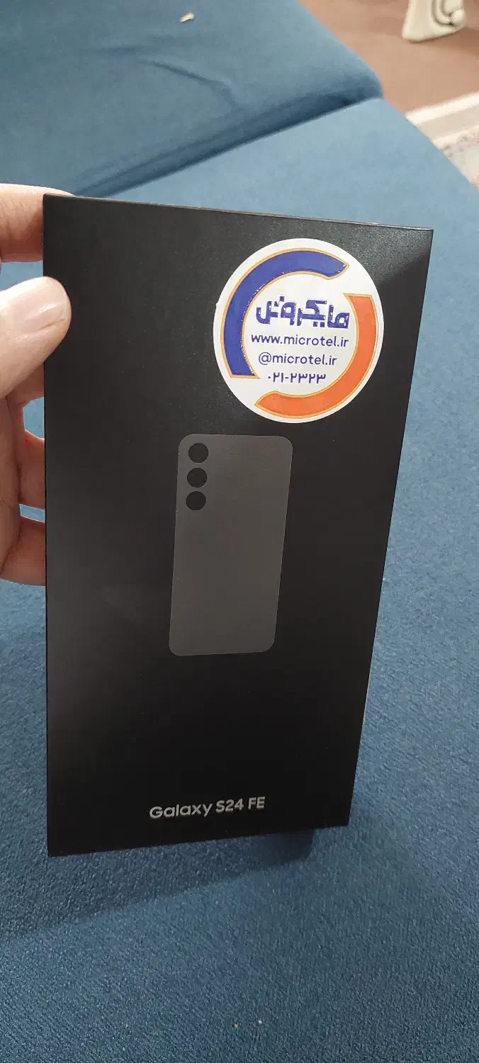 گوشی گلکسی مشکی S24 FE آکبند|موبایل|بهار, |دیوار