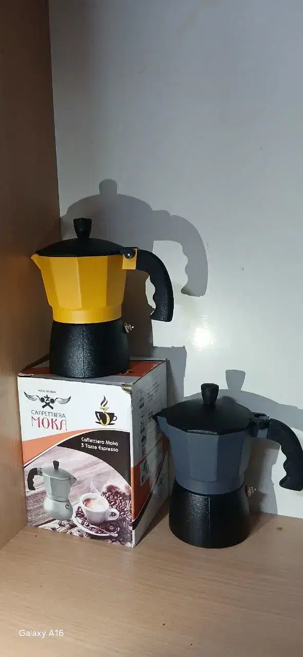 موکاپات، قهوه جوش، قهوه ساز ۳ کاپ نو پلمپ|قوری، کتری، قهوهساز دستی|قم, حاج زینل|دیوار