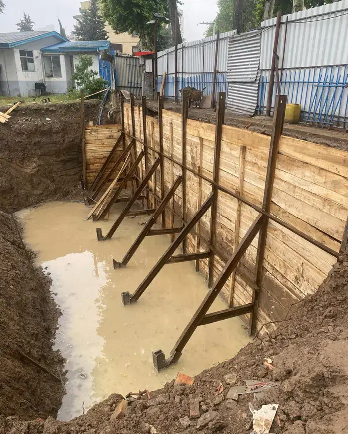 طراحی اجرا میکروپایل و سازه نگهبان|خدمات پیشه و مهارت|چالوس, |دیوار