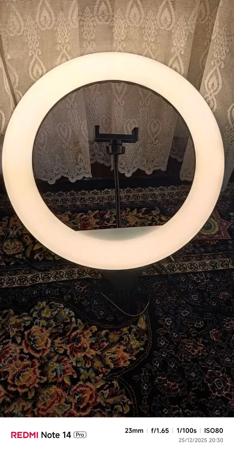 رینگ لایت|دوربین عکاسی و فیلم‌برداری|نهاوند, |دیوار