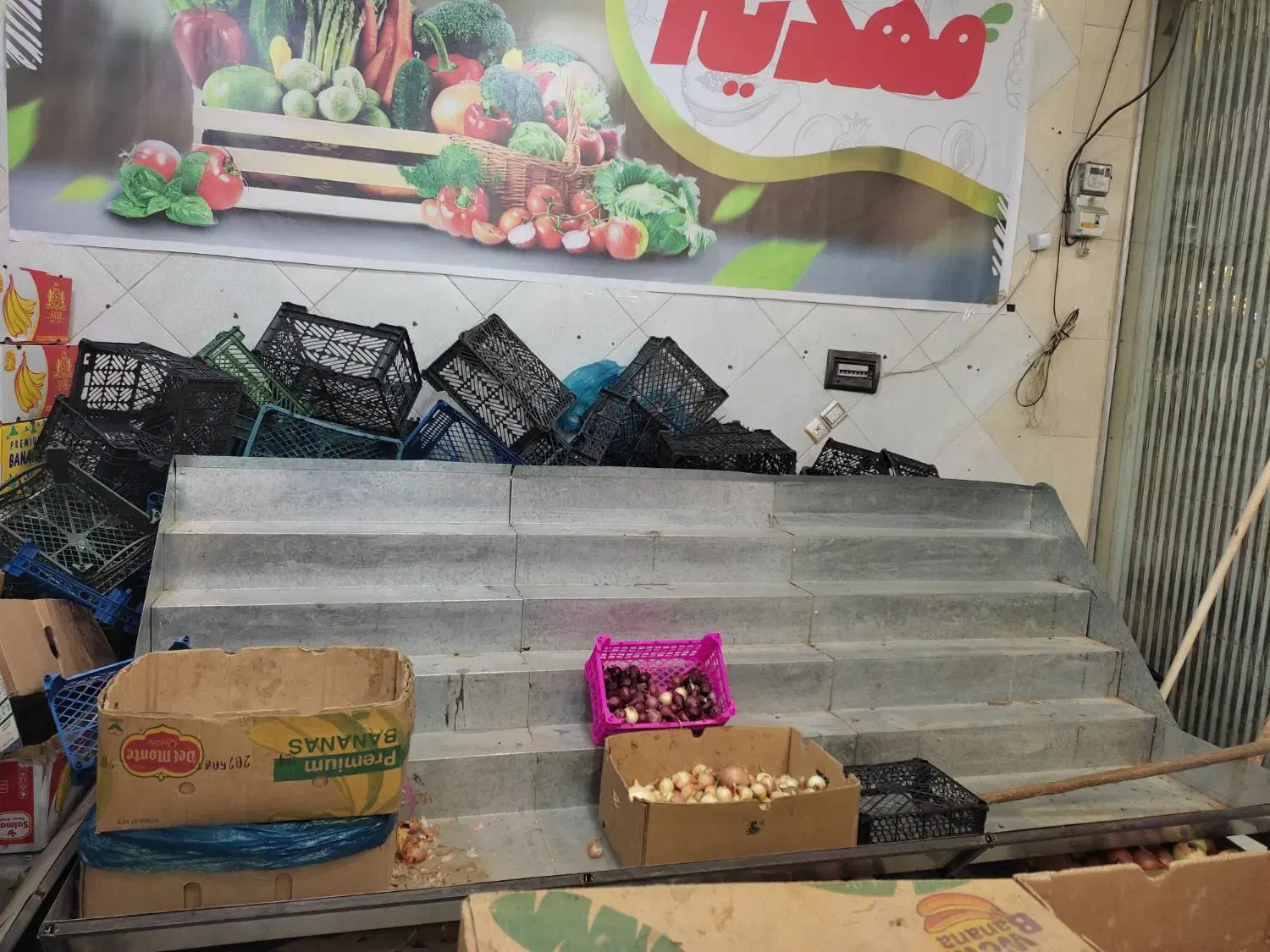 وسایل و طبق میوه فروشی|فروشگاه و مغازه|قم, شهرک مهدیه (مدرس)|دیوار