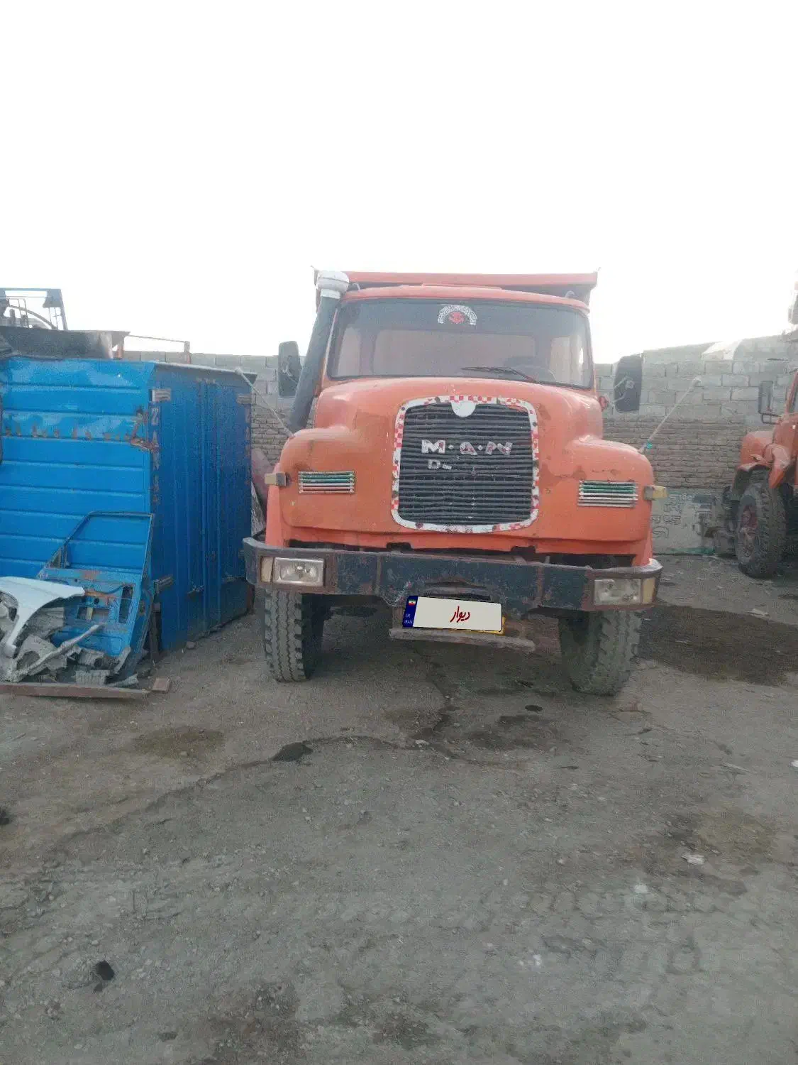 کامیون مان کمپرسی|خودرو سنگین|کرمانشاه, |دیوار