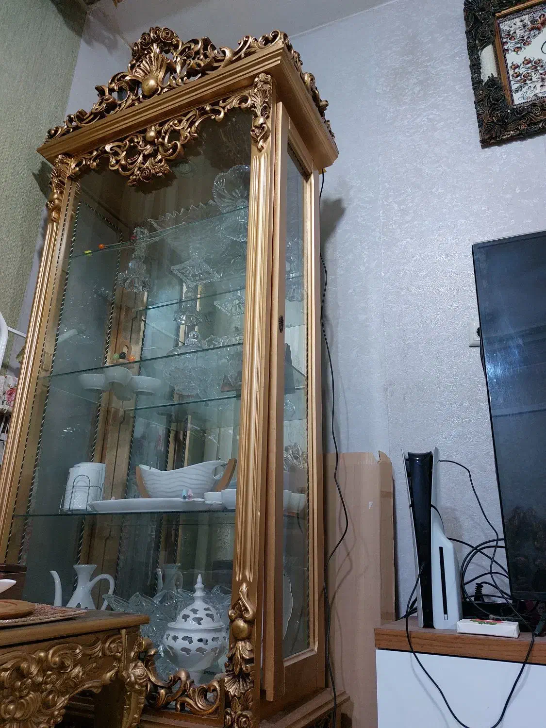 بوفه چوب راش .مبل وتختخواب|بوفه، ویترین، کنسول|اهواز, فاز ۱ پادادشهر|دیوار