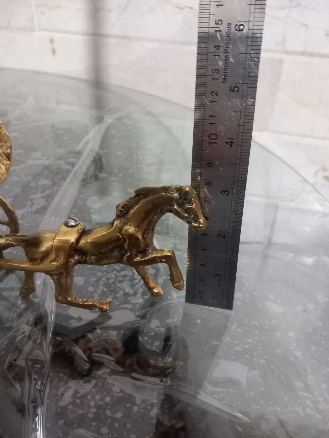 دکوری اسب برنز|کلکسیون اشیاء عتیقه|قم, بنیاد|دیوار