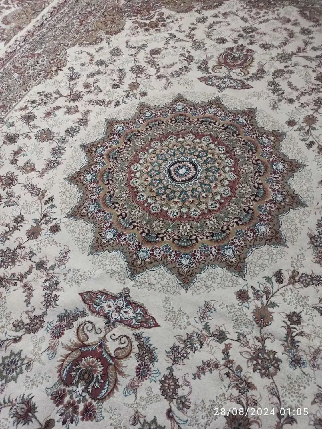 جفت فرش ۱۲ متری فروشی|فرش|بیرجند, |دیوار