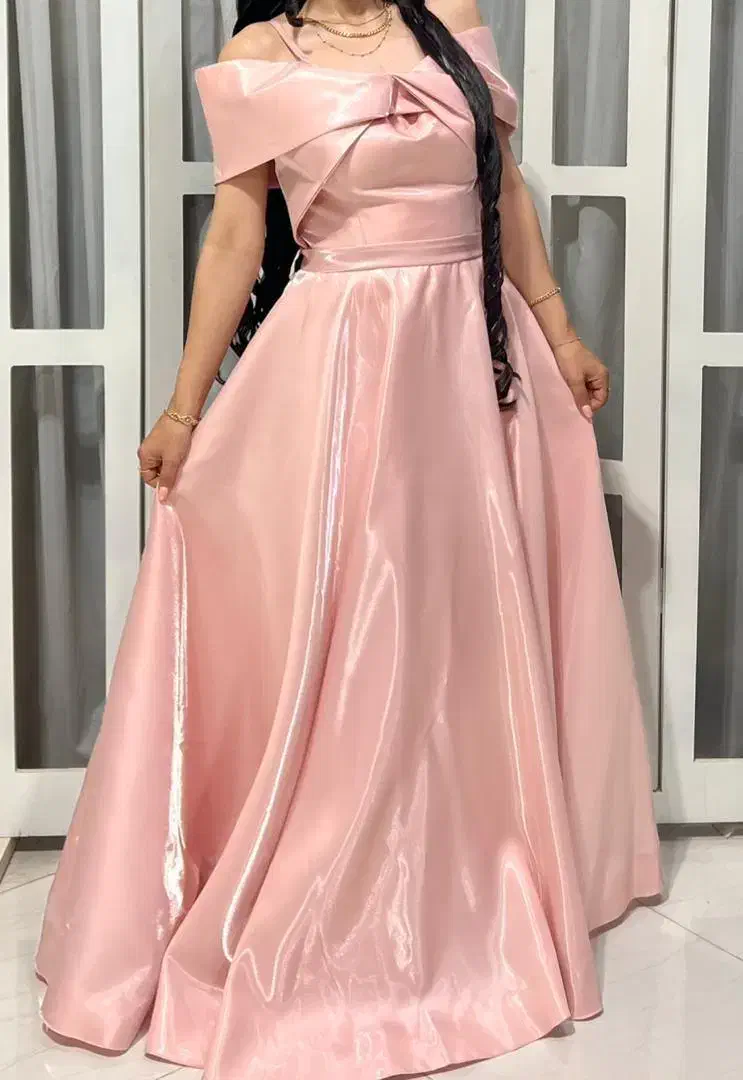 لباس مجلسی ساتن آمریکایی مزون تهران|لباس|طبس, |دیوار