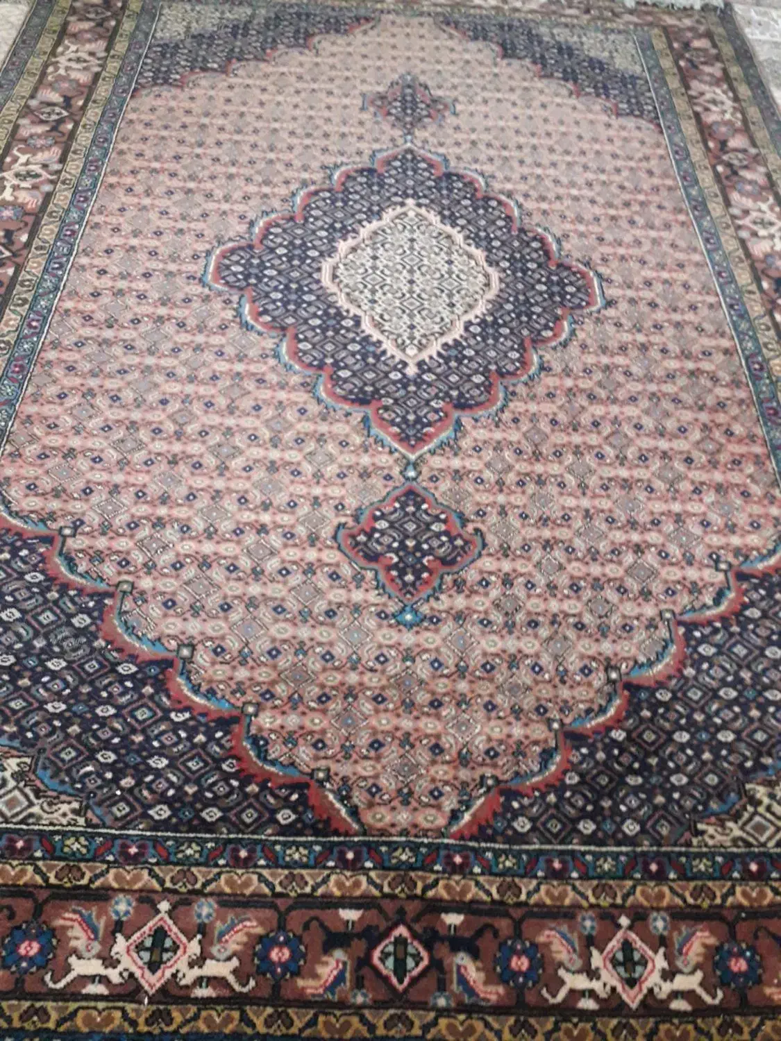 دو جفت فرش ۶ متری دست بافت طبیعی بدون ایراد|فرش|اردبیل, |دیوار