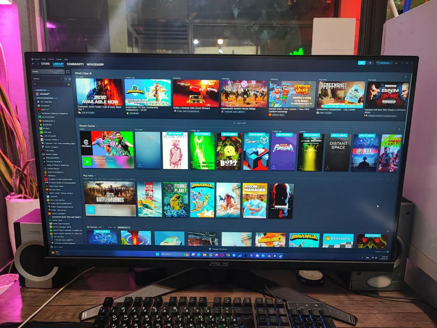 مانیتور گیمینگ ASUS|قطعات و لوازم جانبی رایانه|اندیشه, اندیشه فاز ۳|دیوار