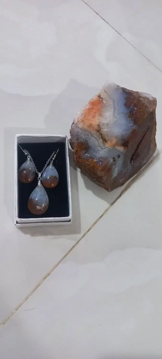 ست سنگ شجر اشکی|جواهرات|گناباد, |دیوار