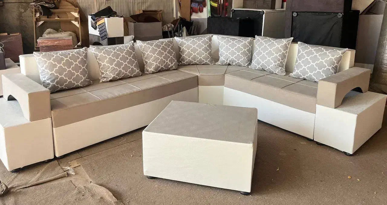 مبل ال  اقتصادی|مبلمان خانگی و میز عسلی|چهاردانگه (تهران), |دیوار