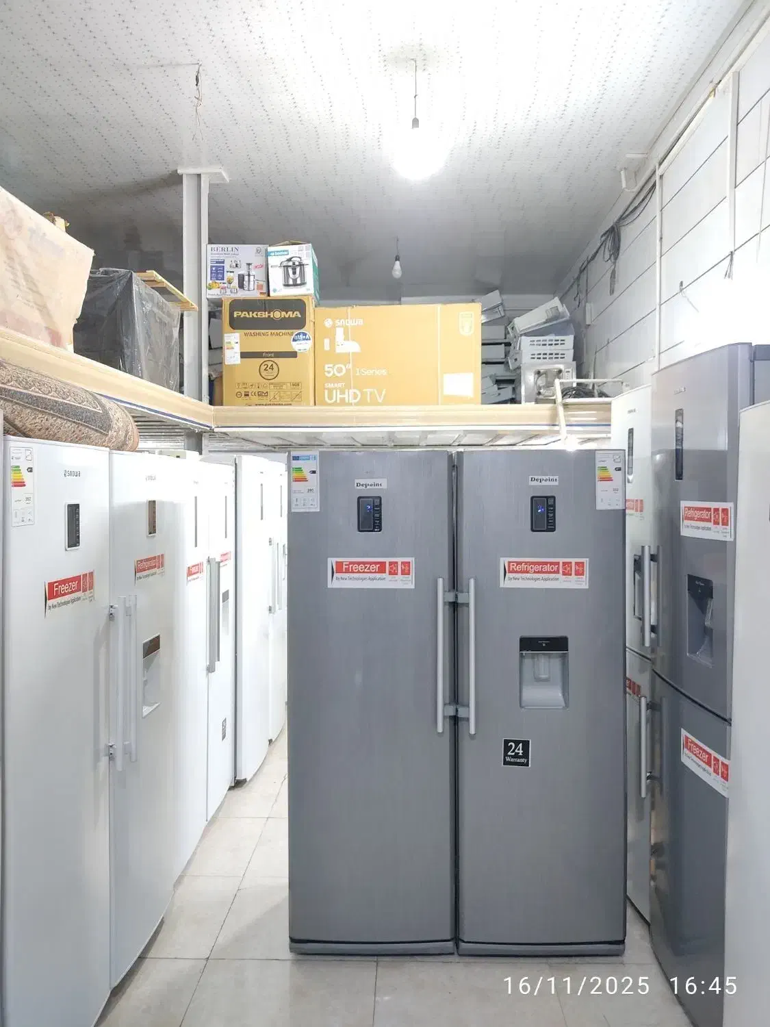 مطمعن و با اصالت (یخچال هانیزان در حد نو)|یخچال و فریزر|قزوین, |دیوار