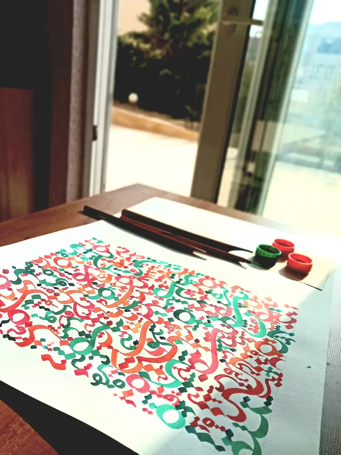 مجری دیوار نگاری و طراحی دیوار بانقاشیخط|خدمات پیشه و مهارت|مشهد, نیروی هوایی|دیوار